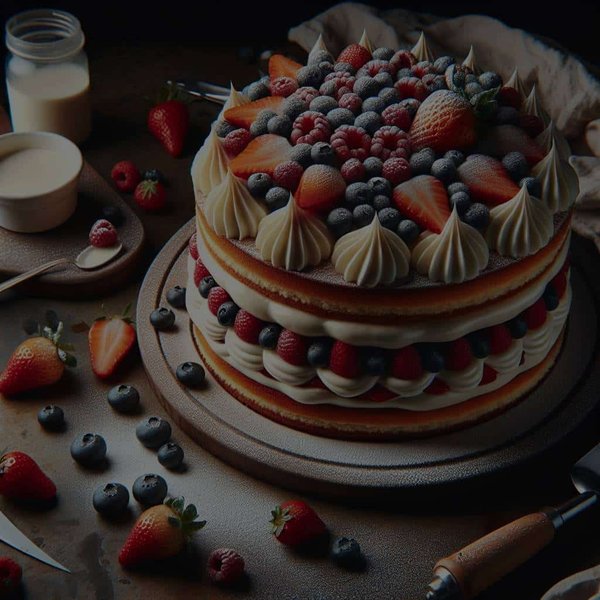 How to Craft a Delectable Layered Tres Leches Cake with Fresh Berries?