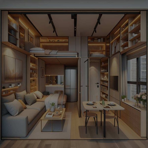 How to Maximize Space in a Studio Apartment with Multi-Functional Furniture?