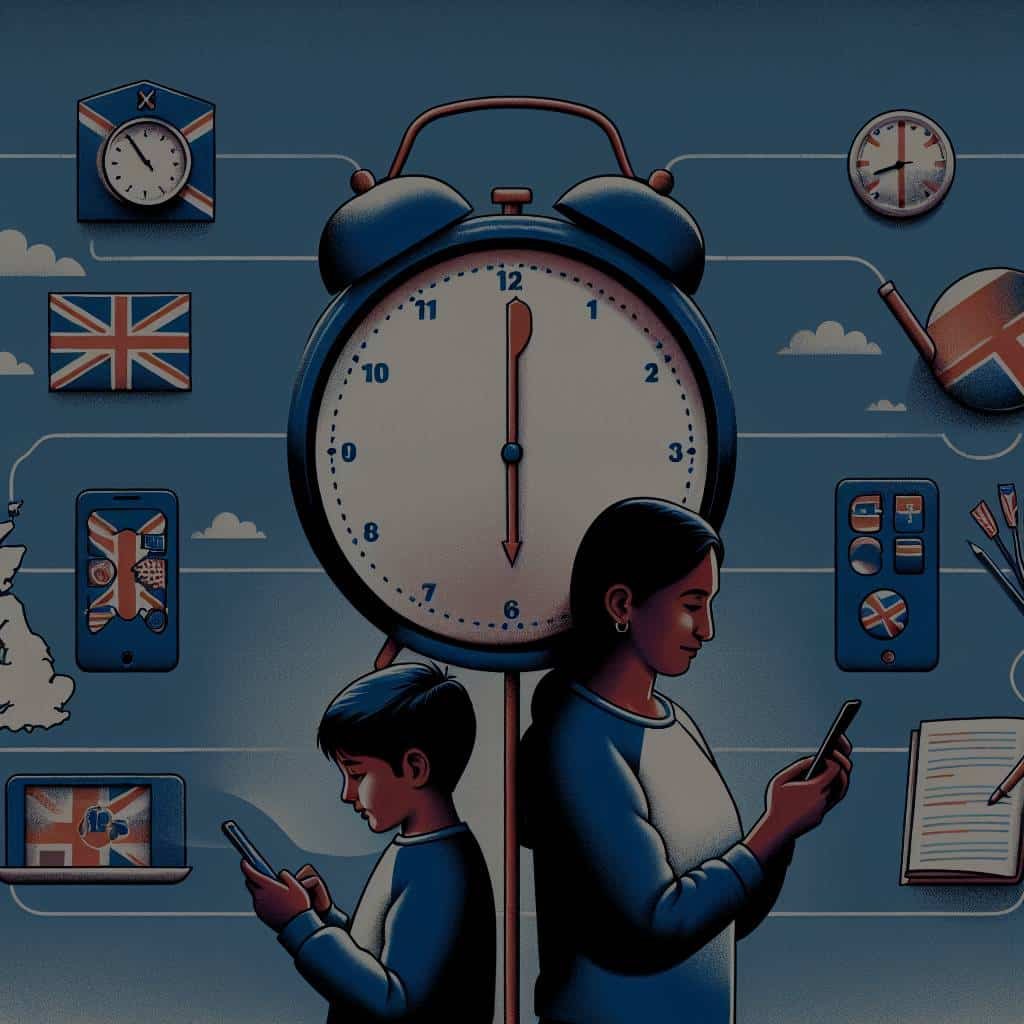 How to effectively manage screen time for children in the UK's digital ...