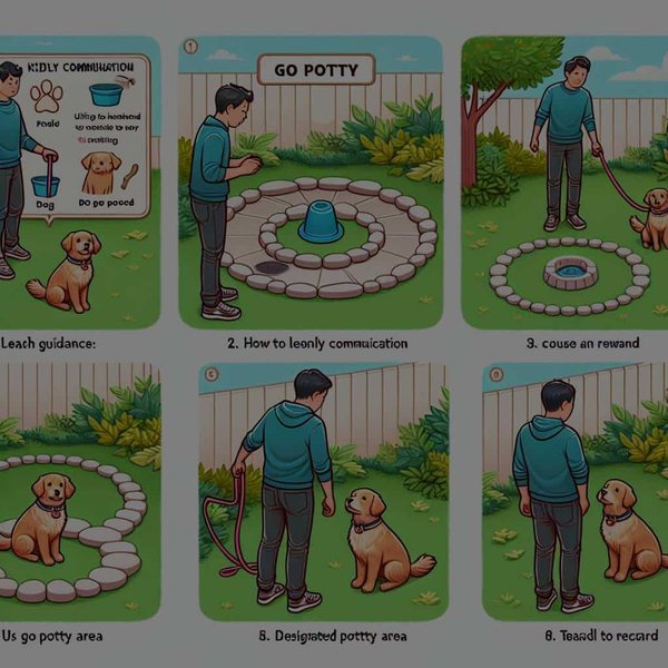 How to Train a Dog to Use a Designated Potty Area in a Yard?